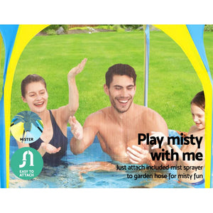 Bestway Above Ground Swimming Pool with Mist Shade