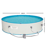 Bestway Swimming Pool Above Ground Pool 10ft Steel Sidewall Hydrium