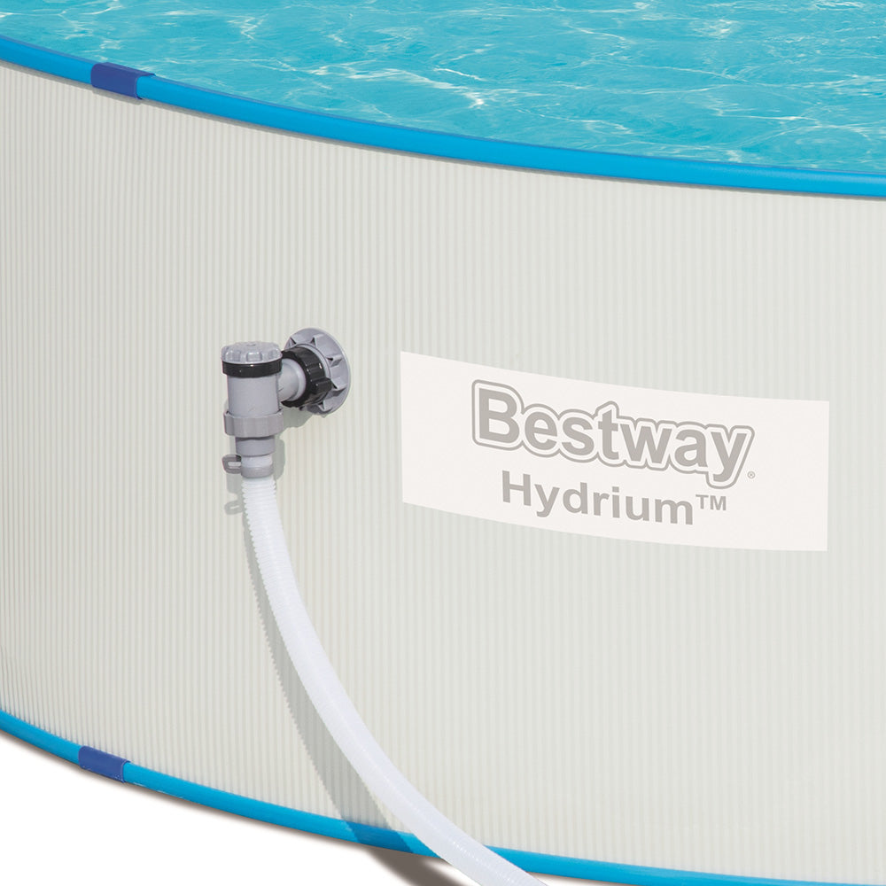 Bestway Swimming Pool Above Ground Pool 10ft Steel Sidewall Hydrium