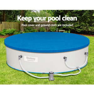 Bestway Swimming Pool Above Ground Pool 10ft Steel Sidewall Hydrium