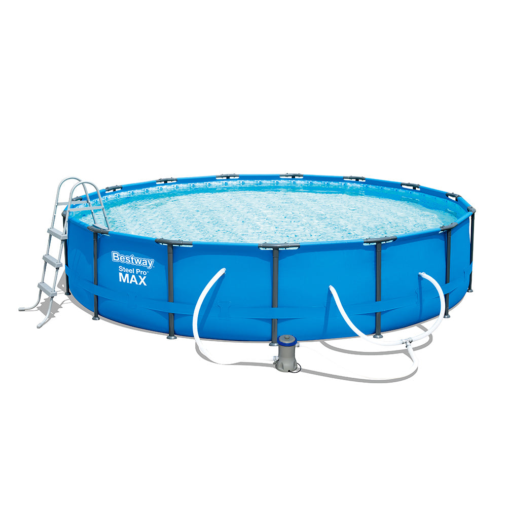 Bestway Above Ground Swimming Pool Steel Pro™ Frame Filter Pump 15ft