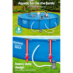 Bestway Above Ground Swimming Pool Steel Pro™ Frame Filter Pump 15ft