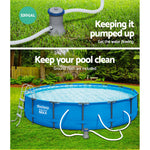 Bestway Above Ground Swimming Pool Steel Pro™ Frame Filter Pump 15ft