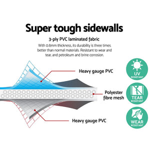 Bestway Round Frame Power Steel Above Ground Swimming Pool