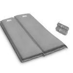 Weisshorn Double Size Self Inflating Mattress - Grey