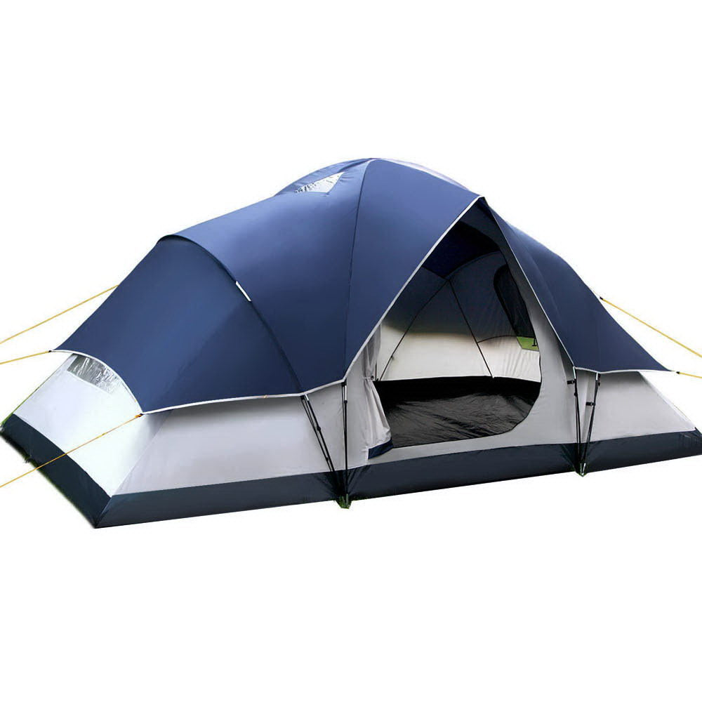 Weisshorn 6 Person Family Camping Tent Navy Grey