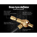 Giantz Tyre Deflater with Pressure Gauge Valve