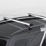 Giantz 1120mm Universal Aluminium Lockable Roof Rack - Silver