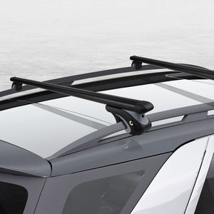 Giantz 1200mm Universal Aluminium Lockable Roof Rack - Black