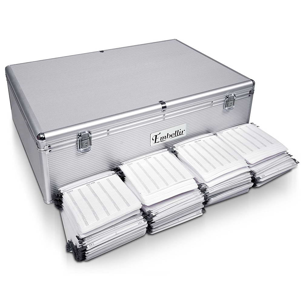 Embellir 1000 Disc Aluminium Storage Box - Silver