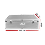 Embellir 1000 Disc Aluminium Storage Box - Silver