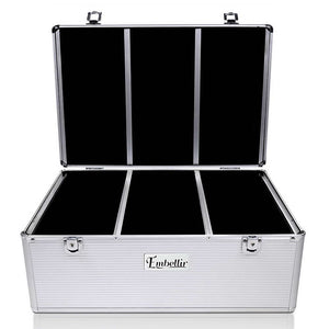 Embellir 500 Disc Aluminium Storage Box - Silver