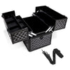 Embellir Portable Cosmetic Beauty Makeup Case - Diamond Black