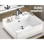 Cefito Ceramic Rectangle Sink Bowl - White