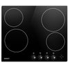 Devanti 6000W Four Burner Ceramic Cooktop - Black