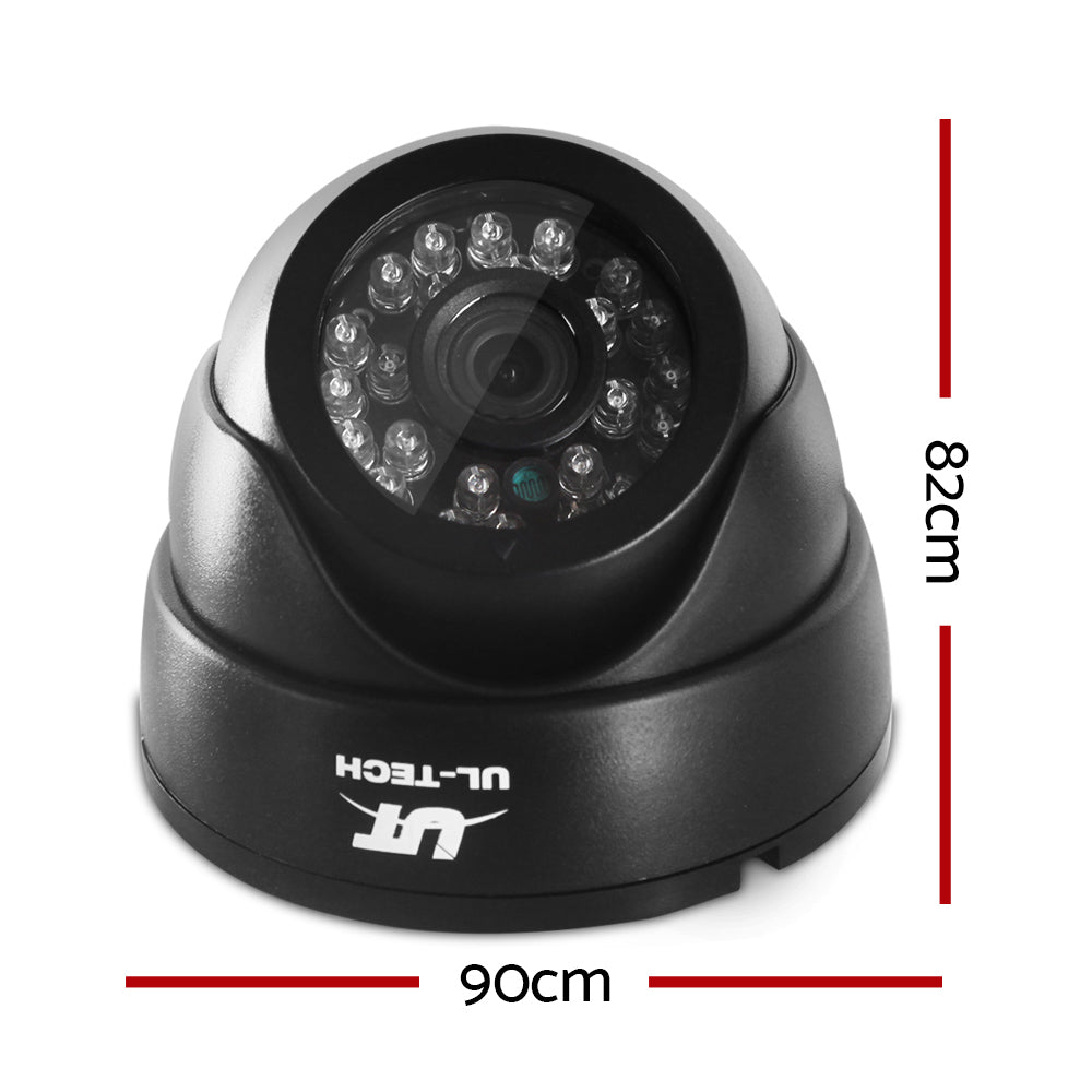 UL Tech 1080P 4 Channel HDMI CCTV Security Camera with 1TB Hard Drive