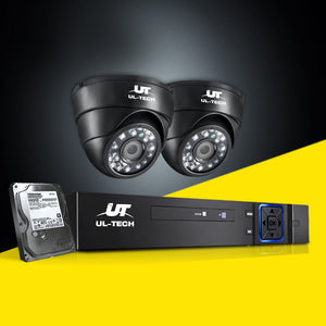 UL Tech 1080P 4 Channel HDMI CCTV Security Camera with 1TB Hard Drive