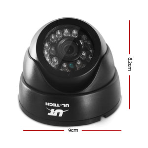 UL Tech 1080P 4 Channel HDMI CCTV Security Camera with 1TB Hard Drive