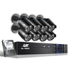 UL Tech 1080P 8 Channel HDMI CCTV Security Camera with 1TB Hard Drive