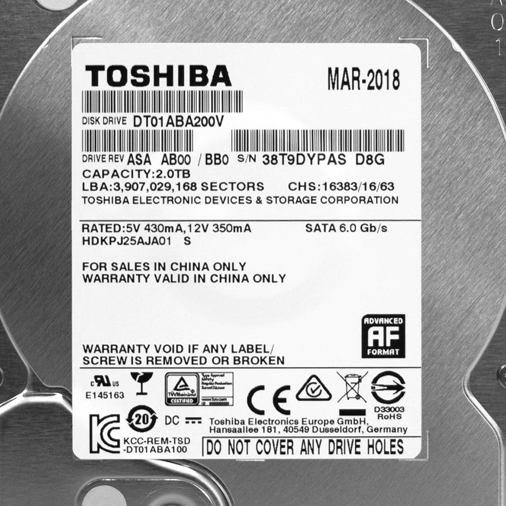 UL Tech 2TB Internal Hard Disk Drive 