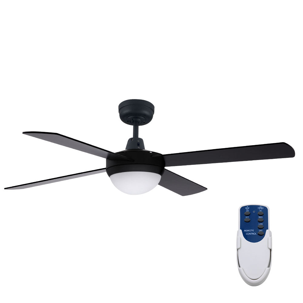 Devanti 52" Ceiling Fan - Black