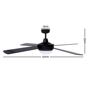 Devanti 52" Ceiling Fan - Black