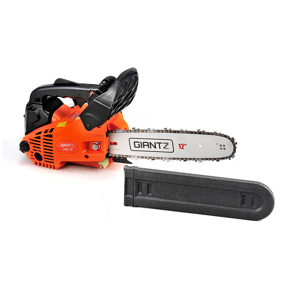 Giantz 25CC Commercial Petrol Chainsaw - Orange & Black