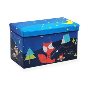 Kids Foldable Storage Toy Box - Blue