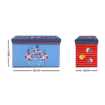 Kids Storage Toy Box Foldable Organiser - Blue