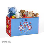 Kids Storage Toy Box Foldable Organiser - Blue