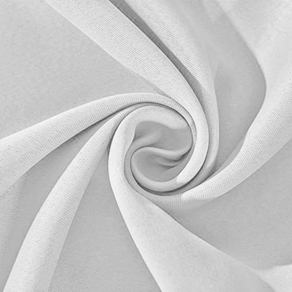 Artqueen 2X Pinch Pleat Pleated Blockout Curtains White 240cmx230cm