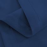 Art Queen 2 Panel 140 x 213cm Block Out Curtains - Navy