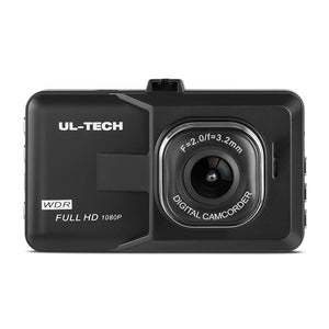 UL Tech 3 Inch Screen Dash Cam - Black