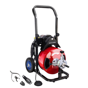 GIANTZ Electric Drain Cleaner Drain Master Rigid Plumbing Machine