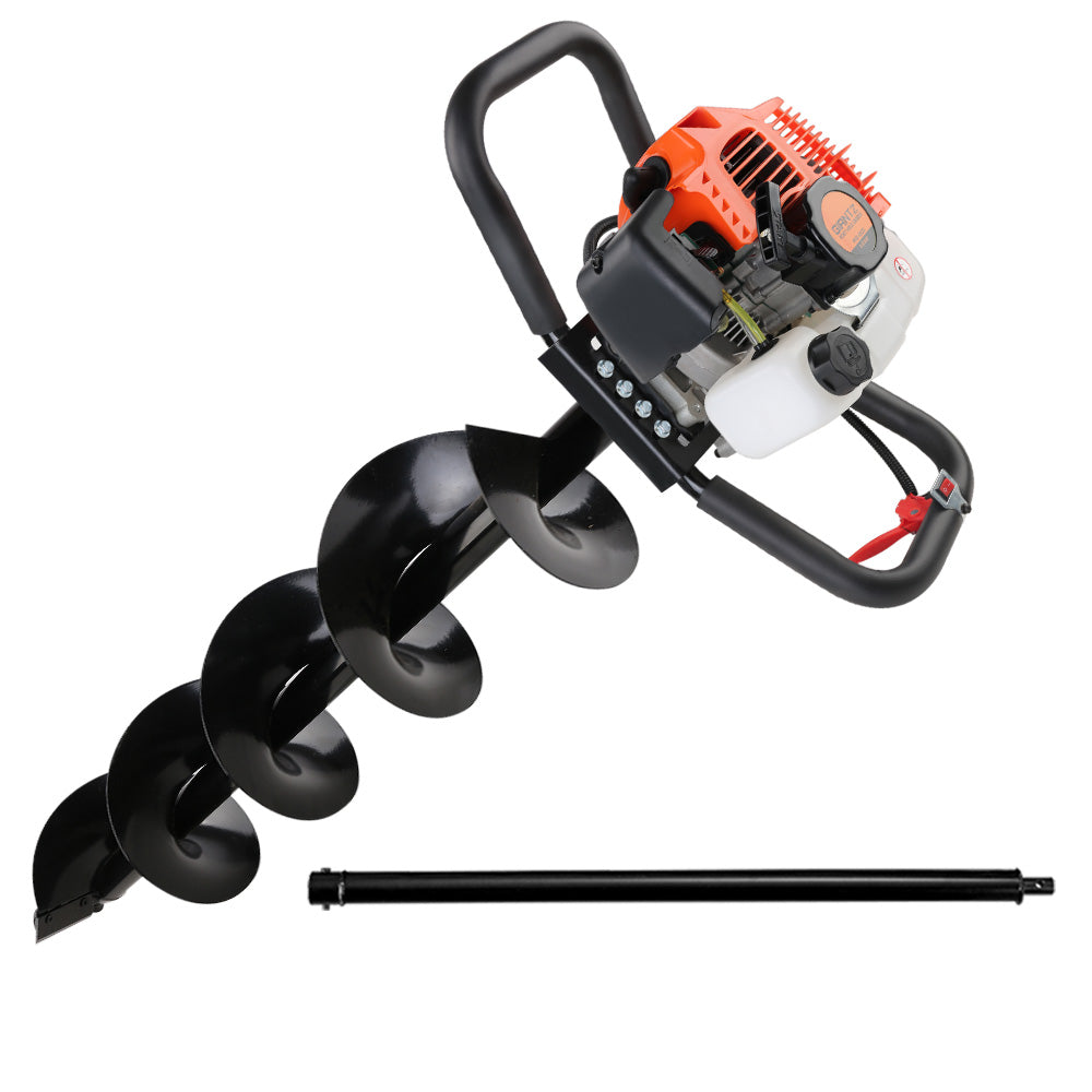 Giantz 62CC Petrol Post Hole Digger Drill