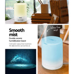 DEVANTi Aroma Diffuser Air Humidifier Night Light White 300ml