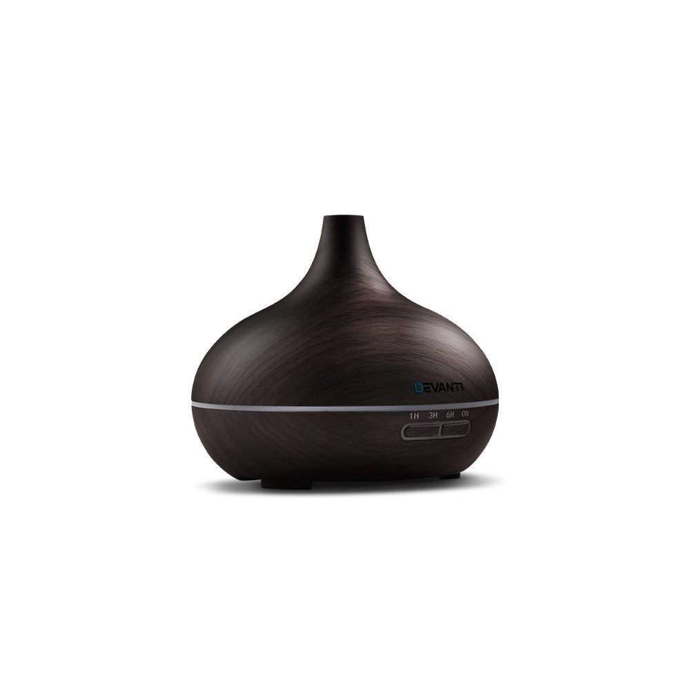 300ml 4-in-1 Aroma Diffuser Dark Wood