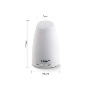 Devanti 120ml 4 in 1 Aroma Diffuser - White