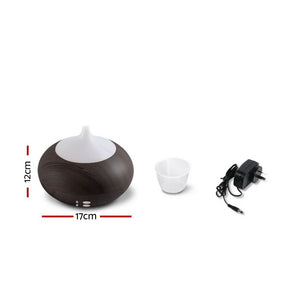 4 in 1 Aroma Diffuser 300ml - Dark Wood