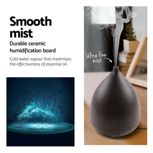 Aroma Diffuser Air Humidifier Dark Wood 300ml