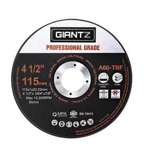 Giantz 50 x 4.5" Cutting Disc 115mm Metal Cut Off Wheel Angle Grinder Thin Steel