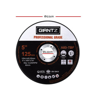 Giantz 100 x 5" Cutting Disc 125mm Metal Cut Off Wheel Angle Grinder Thin Steel