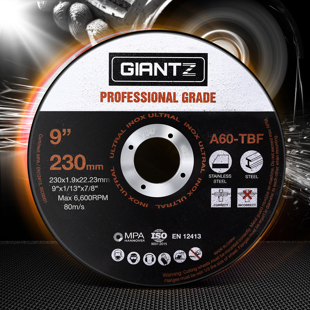 Giantz Cutting Disc 230mm Metal Cut Off Wheel Angle Grinder Thin Steel