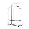 Portable Clothes Rack Rail Hanger Stand Garment Wardrobe Closet Organiser Shelf