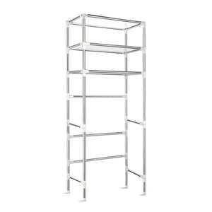 3 Tier Laundry Storage Rack - Silver