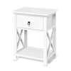 Artiss Bedside Tables Drawers Side Table Nightstand Lamp Chest Unit Cabinet x2
