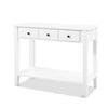 Artiss Hallway Console Table Hall Side Entry 3 Drawers Display French White Desk