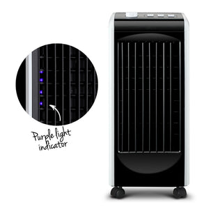 Devanti Evaporative Air Cooler and Humidifier - Black