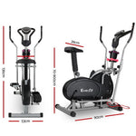 Everfit 6in1 Elliptical Cross Trainer Exercise Bike Bicycle Fitness