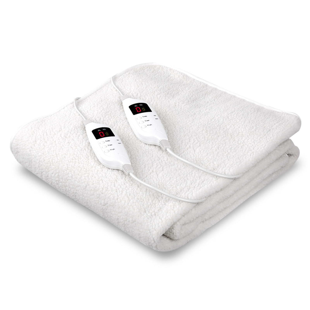 Giselle Bedding 9 Setting Fully Fitted Electric Blanket - King